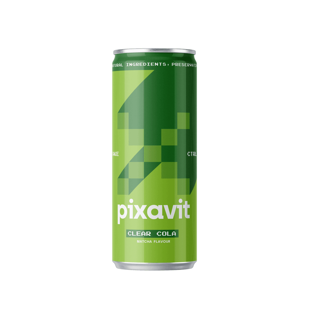 Napój PIXAVIT Clear Cola Matcha — puszka